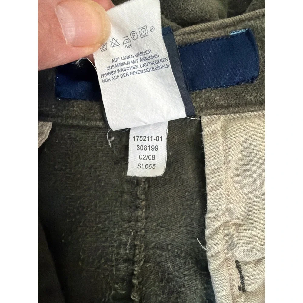 Gap Loose Fit Pants 32x30 Moleskin Chino Casual Wide Leg Retro Streetwear